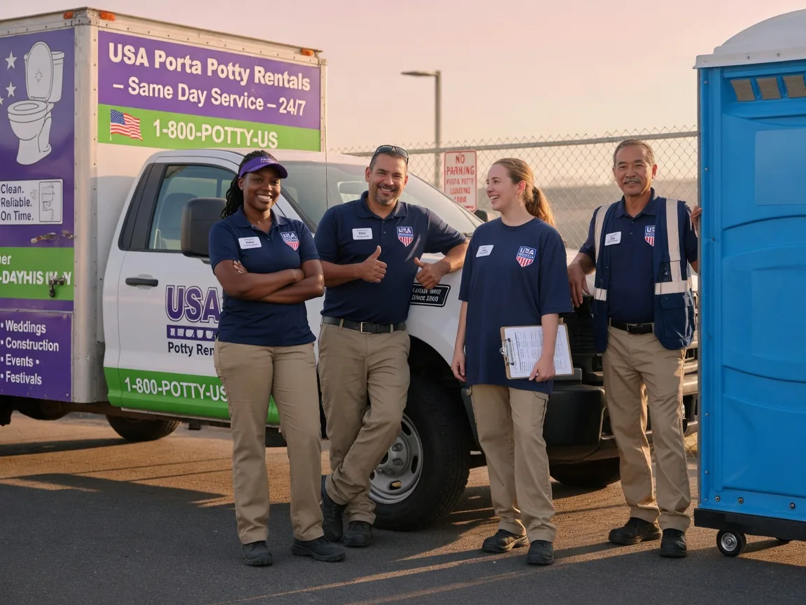 Porta Potty Rental company in Sunbury, OH
