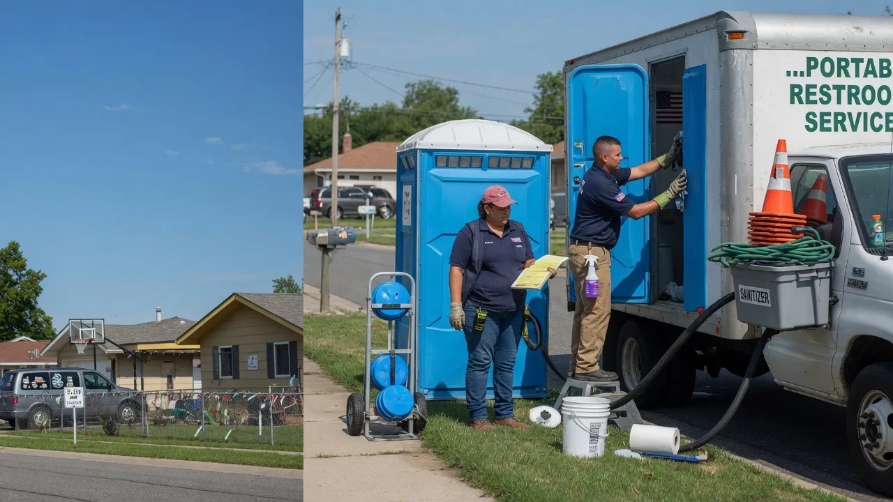 Portable Toilet Rental in Sunbury, OH near me